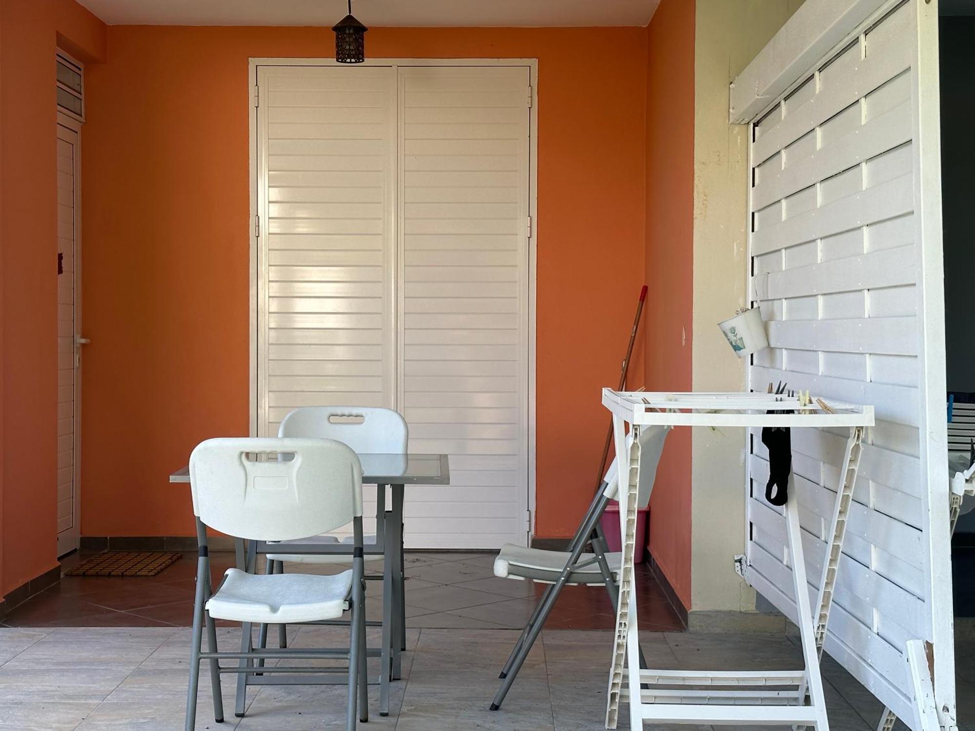 Ferienwohnung La Caraibe Dans La Station Balneaire Saint-Francois  Exterior foto
