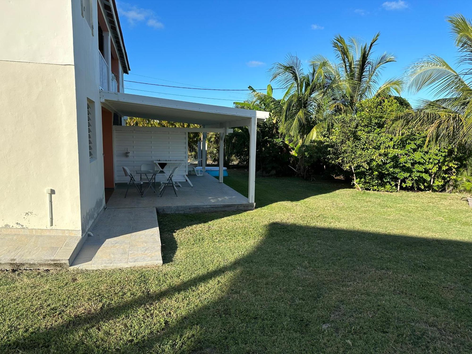 Ferienwohnung La Caraibe Dans La Station Balneaire Saint-Francois  Exterior foto